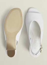 Kali Leather Sandals, Ivory, hi-res