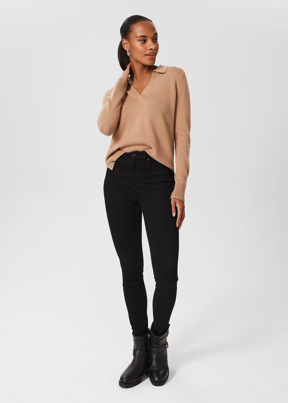 Otto Ankle Boot, Black, hi-res
