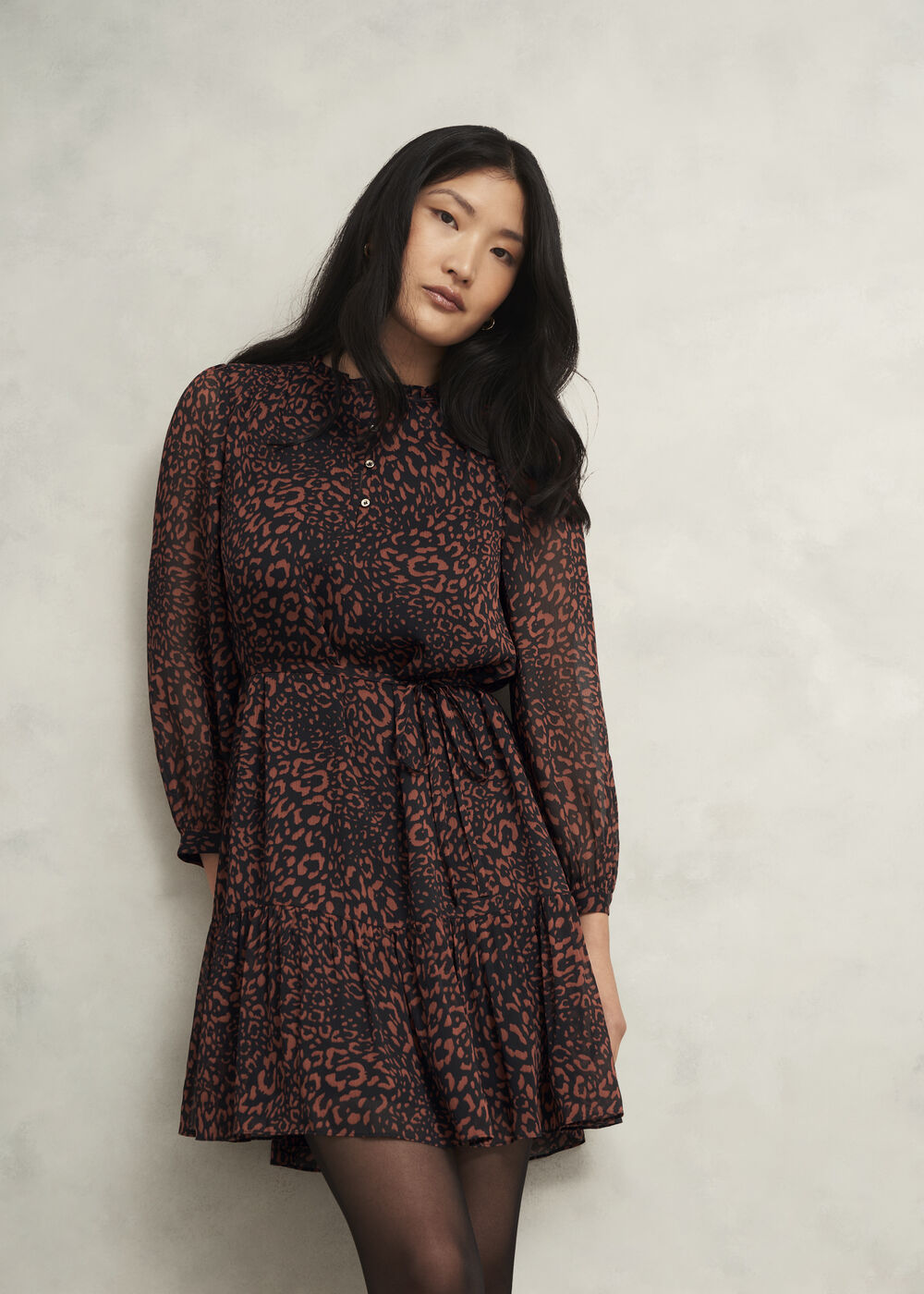 Monikah Dress, Black Copper, hi-res