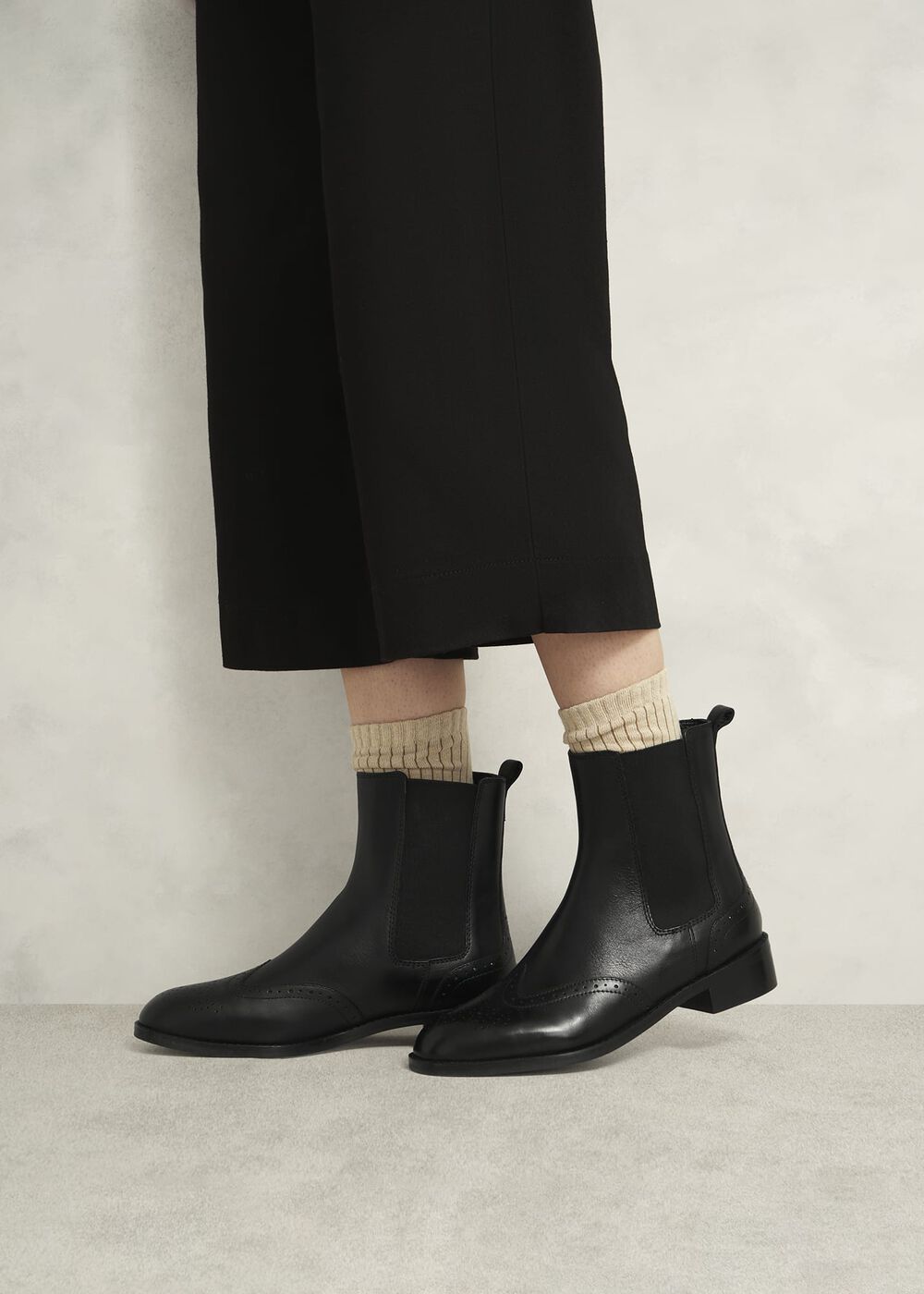 Genevieve Chelsea Boots, Black, hi-res