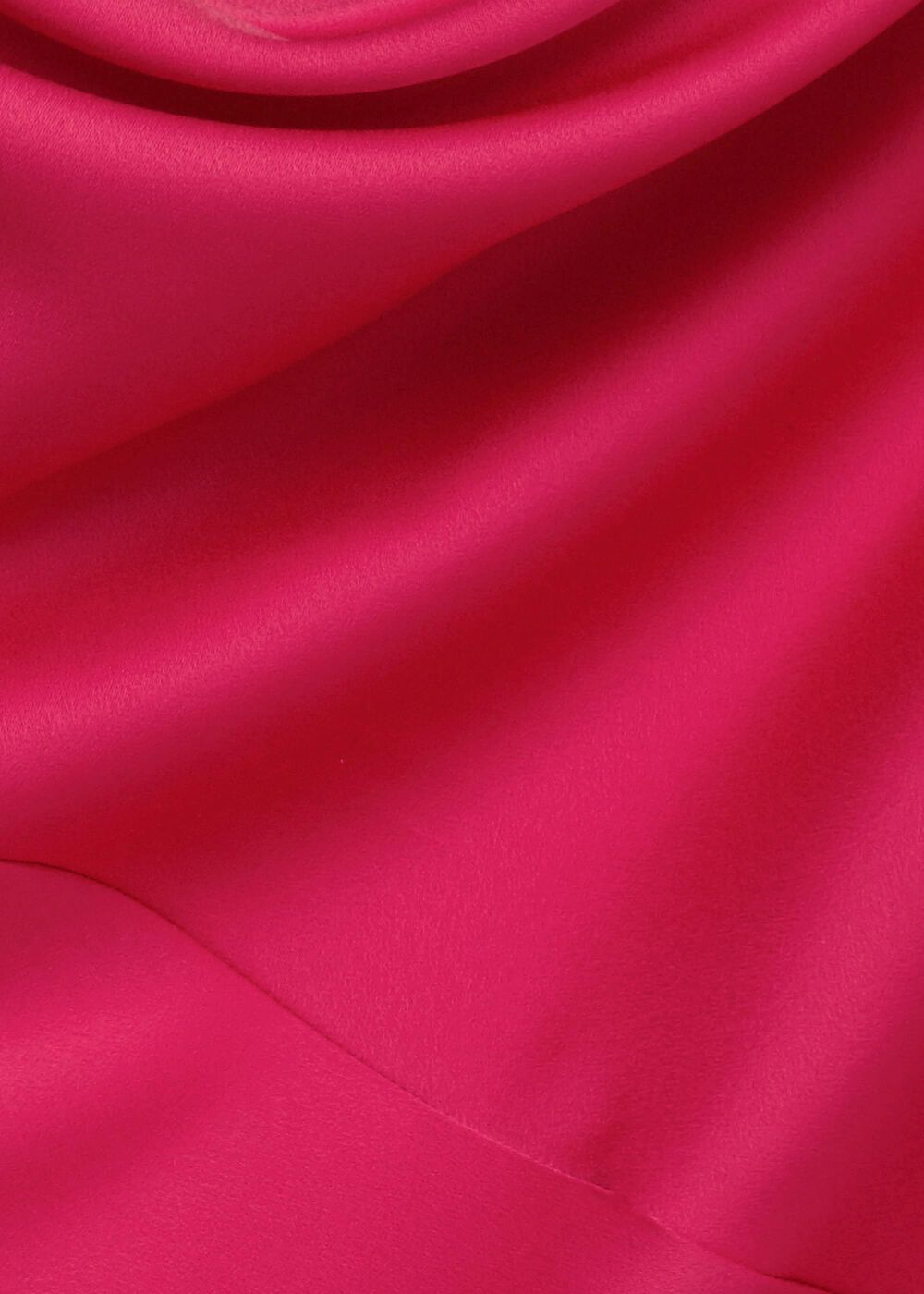 Marlene Satin Midi Dress, Fuchsia, hi-res