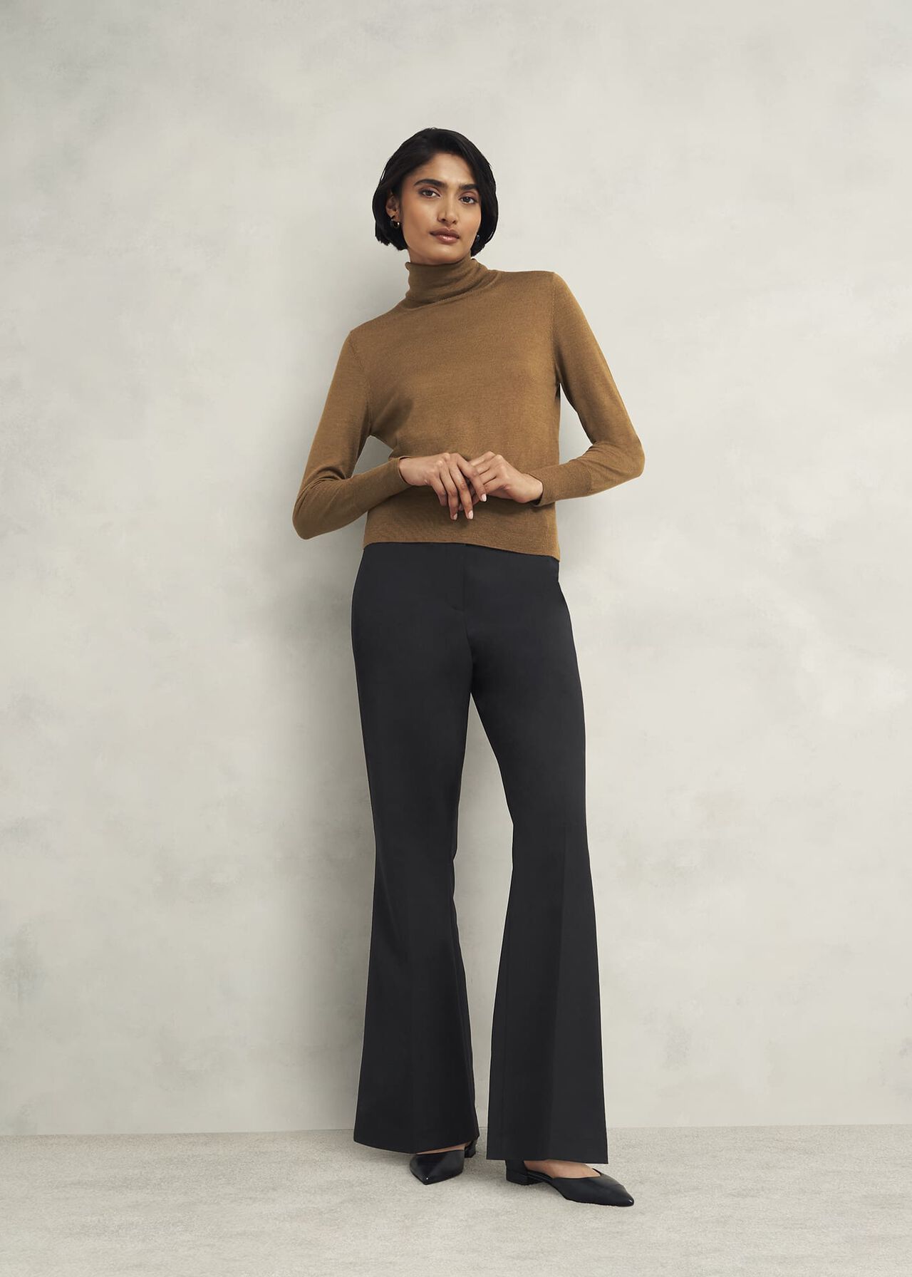Sinclair Pants With Wool, Black, hi-res