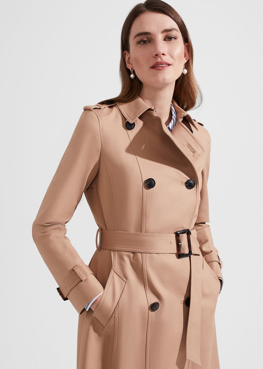 Liana Trench, Tan, hi-res