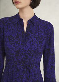 Lainey Dress, Navy Blue, hi-res