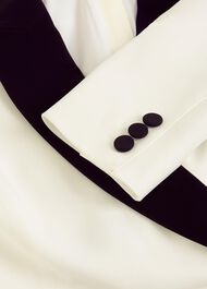 Exbury Dress, Ivory Black, hi-res