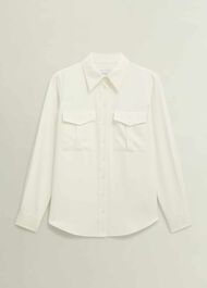 Hutton Shirt, Ivory, hi-res