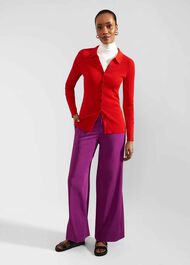 Venetia Trouser, Magenta Purple, hi-res