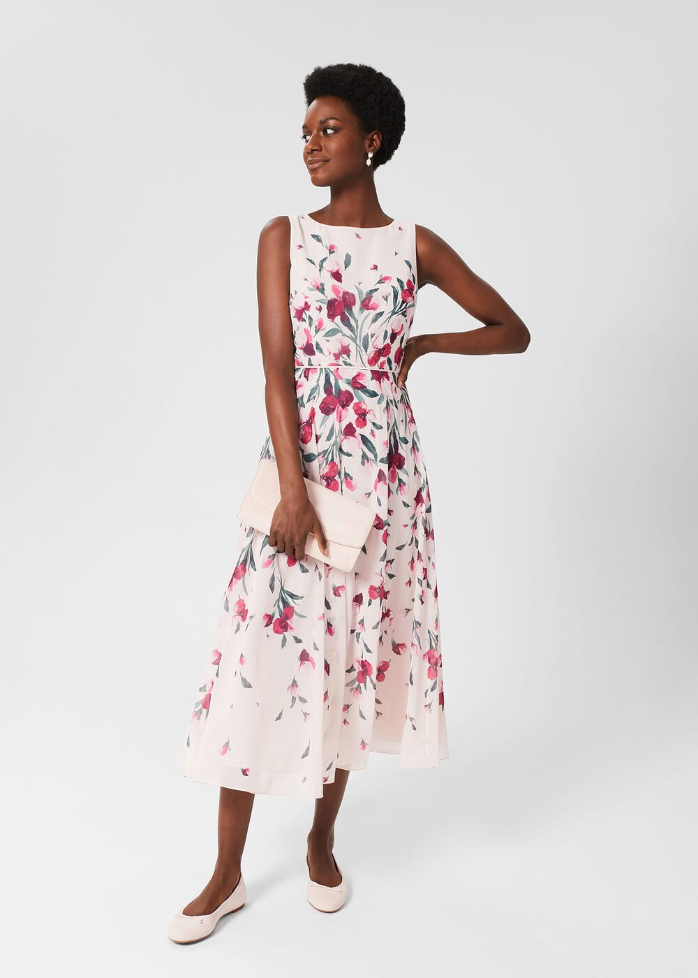 Flo Ballet Flats, Pale Pink, hi-res