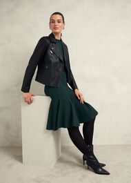 Abbie Knitted Dress, Samphire Green, hi-res