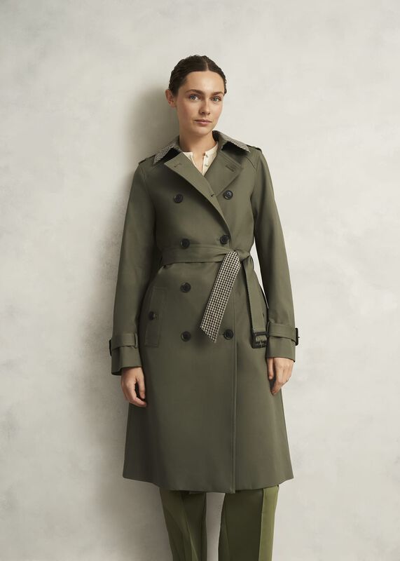 Etty Shower Resistant Trench Coat