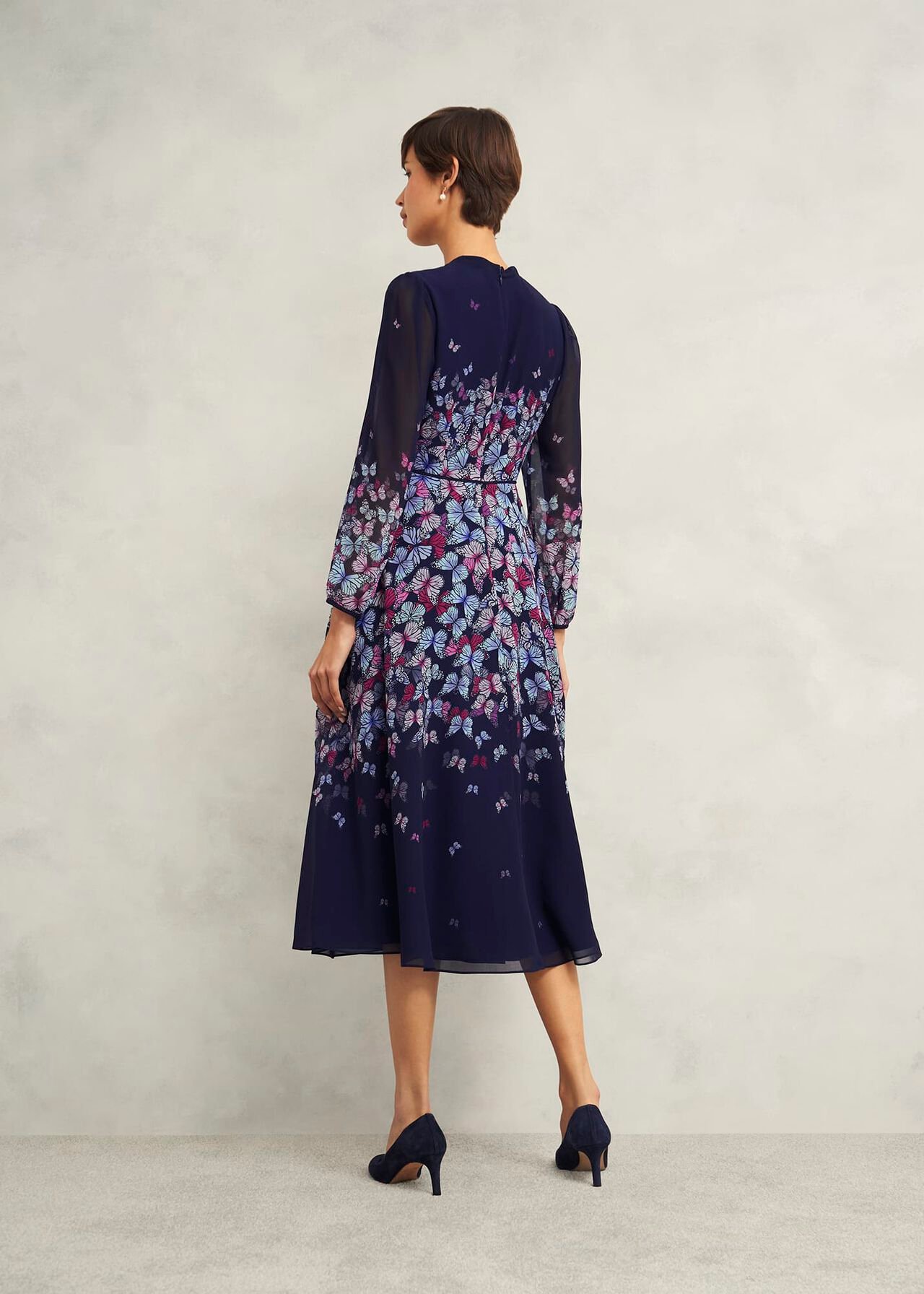 Aurora Dress, Midnight Multi, hi-res