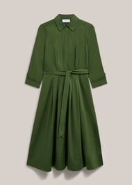 Petite Brigitta Dress, Pine Green, hi-res