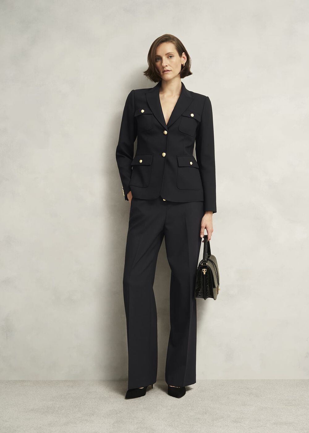 Highclere Jacket, Black, hi-res