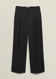 Howley Wide Pants, Black, hi-res