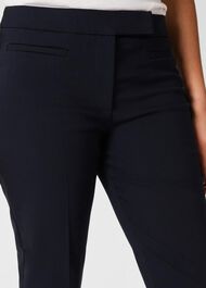 Annie Slim Pants With Stretch, Navy, hi-res