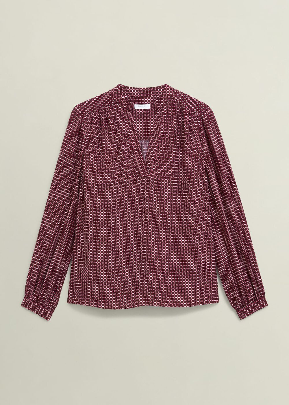 Mila Blouse, Red Multi, hi-res