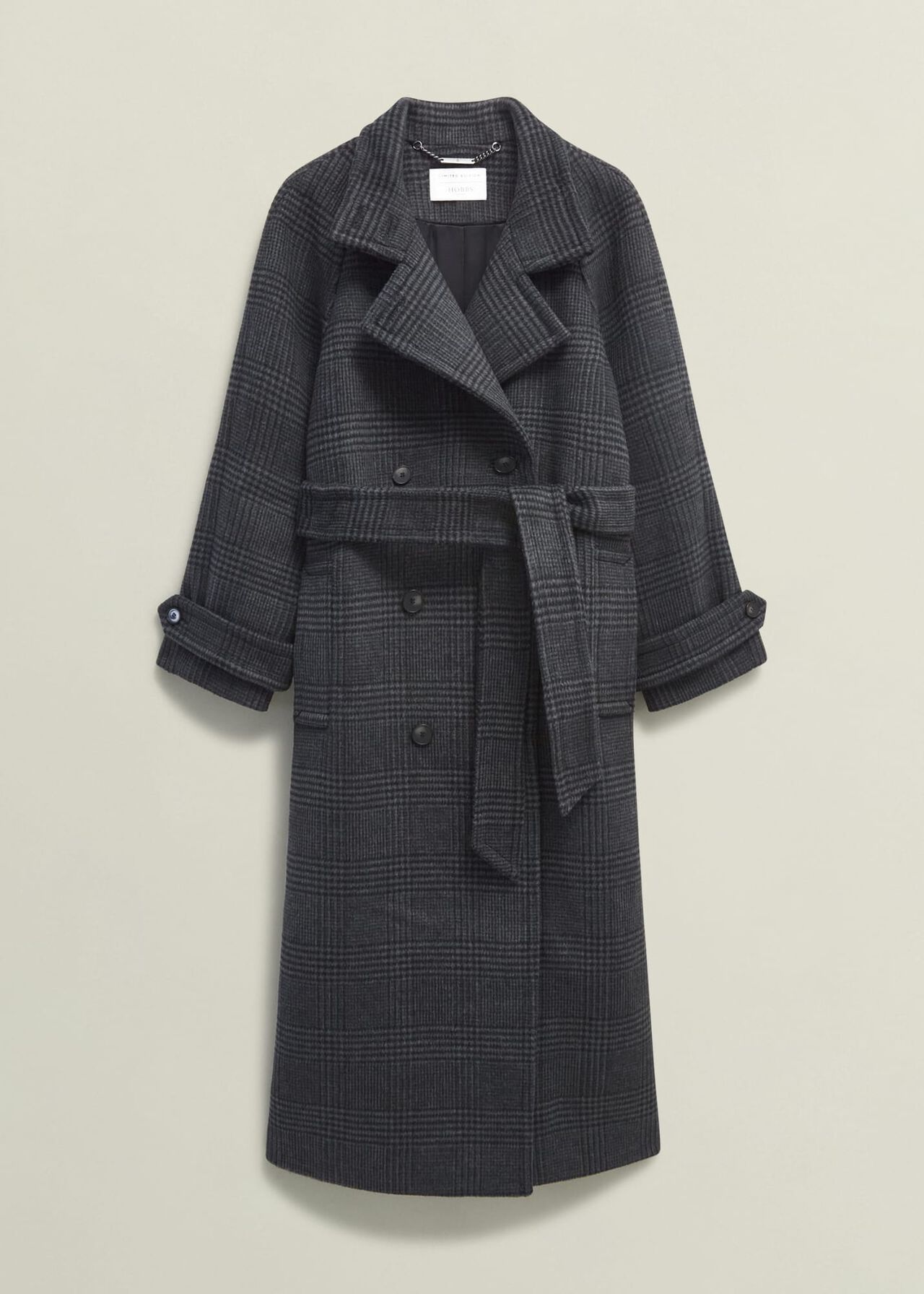 Peckworth Coat With Wool, Grey Multi, hi-res