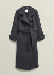Peckworth Coat With Wool, Grey Multi, hi-res