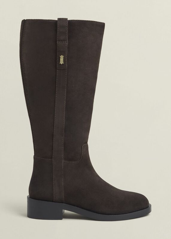 Brienna Suede Knee Boots