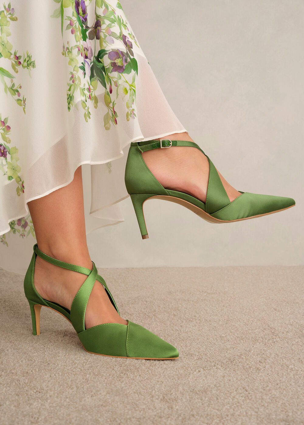 Marissa Pumps, Bay Leaf Green, hi-res