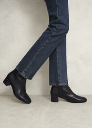 Evelyn Ankle Boots, Black, hi-res