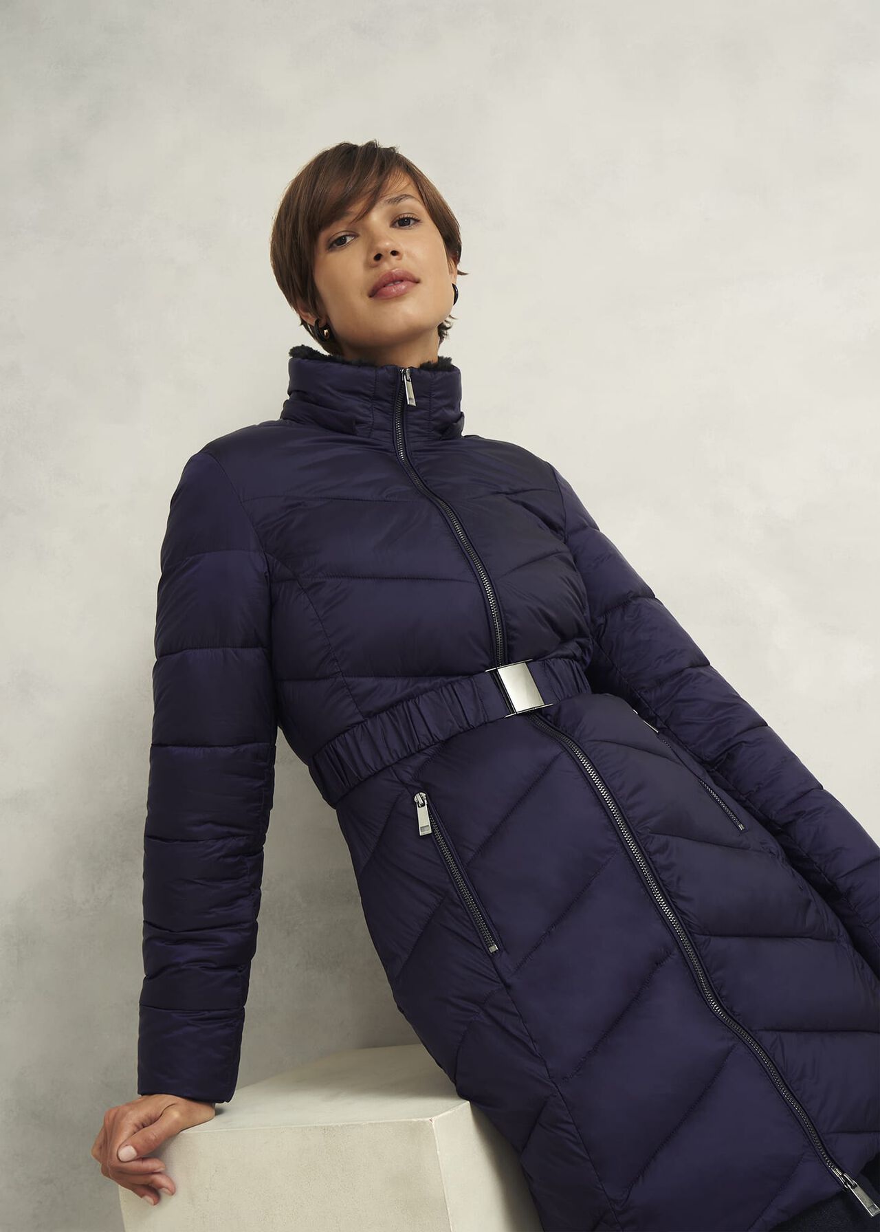 Alis Puffer, Navy, hi-res