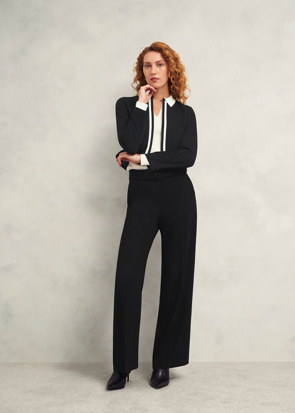 Petite Nory Jacket, Black Ivory, hi-res