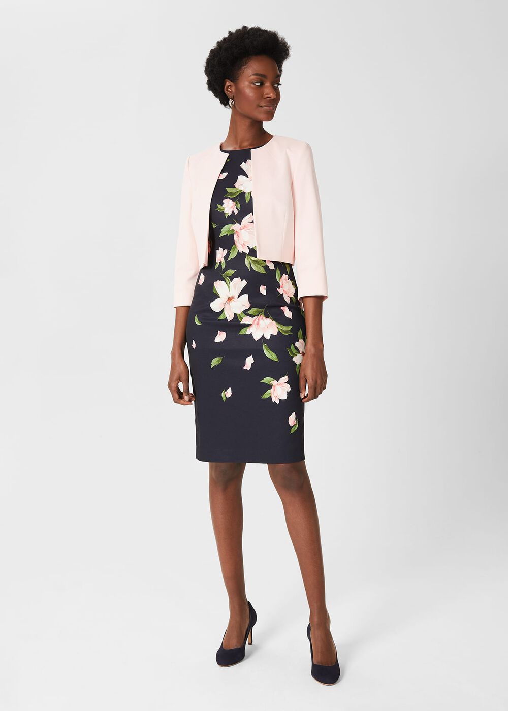 Petite Arizona Jacket, Pale Pink, hi-res