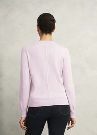 Indah Sweater With Cashmere, Dusted Pink, hi-res