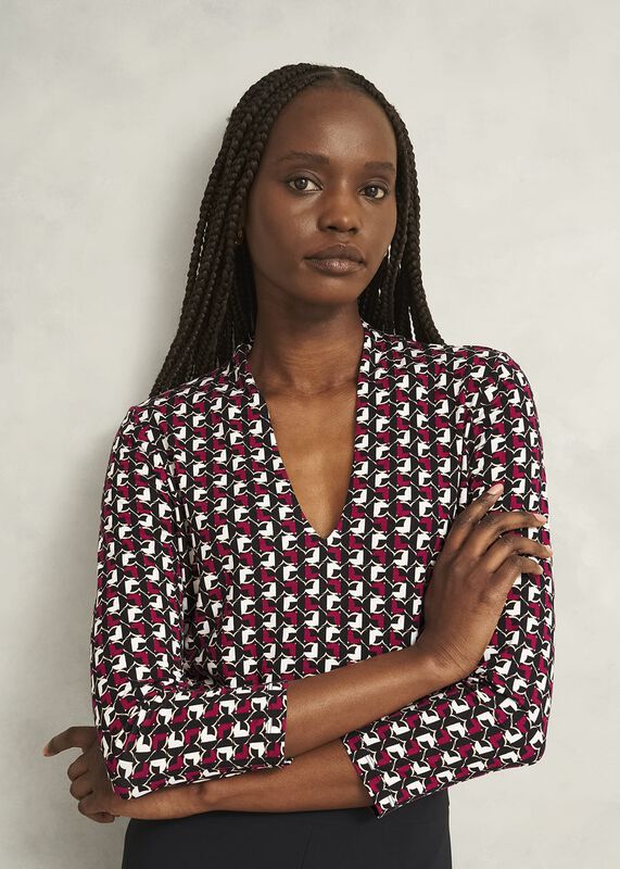 Aimee Printed Top