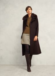 Becky Wool Blend Jumper, Toffee, hi-res