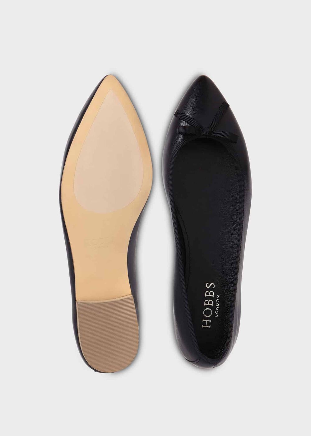 Nikita Ballet Flats, Black, hi-res
