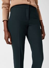 Gael Wool Blend Pants, Deep Pine Green, hi-res