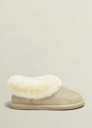 Zora Slipper, Pale Gold, hi-res