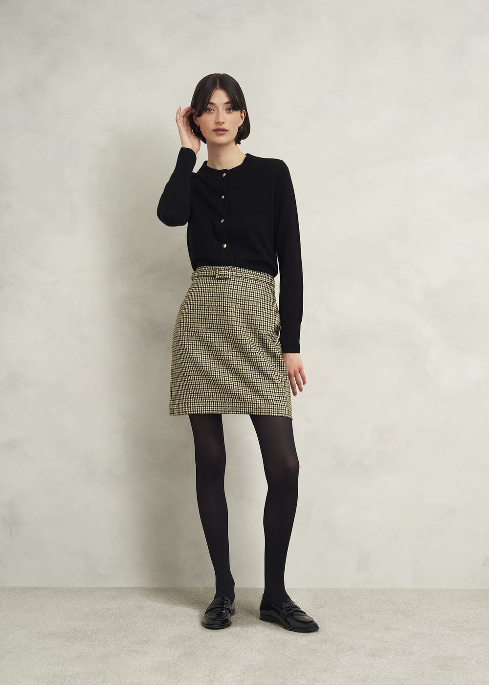 Lilla Skirt, Brown Multi, hi-res