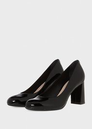 Sonia Court Shoes, Black, hi-res