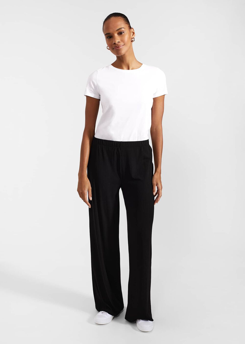 Avery Jersey Pants, Black, hi-res