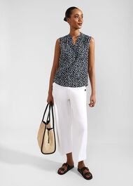 Armelle Top, Navy Multi, hi-res