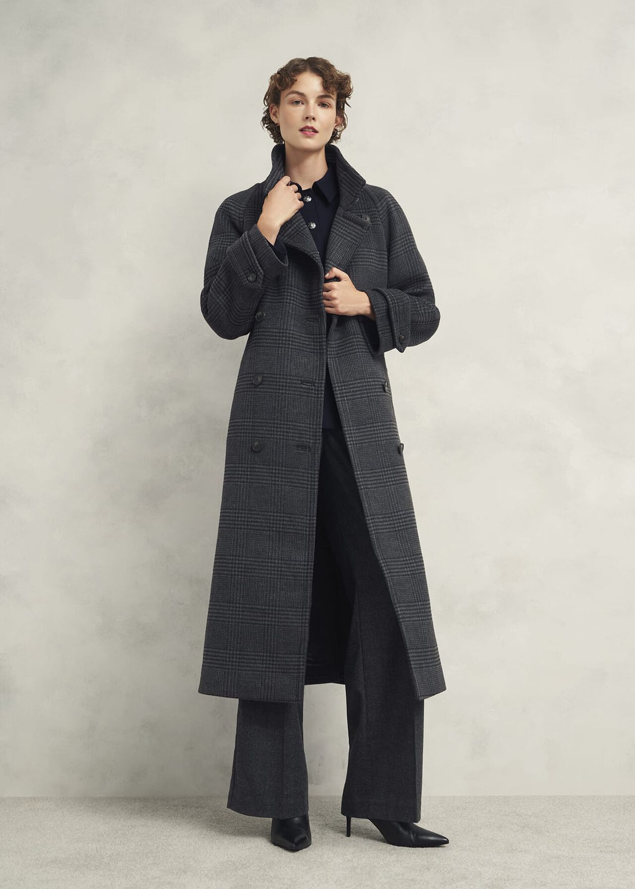 Peckworth Coat With Wool, Grey Multi, hi-res