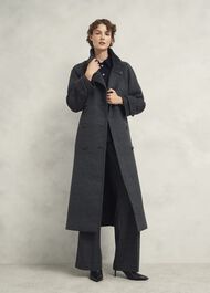 Peckworth Coat With Wool, Grey Multi, hi-res