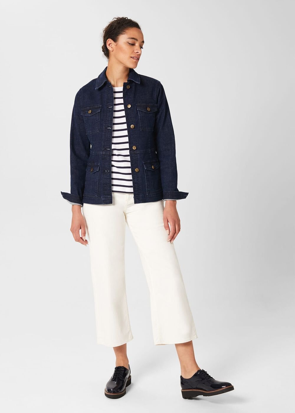 Chelsey Lace Up, Navy, hi-res