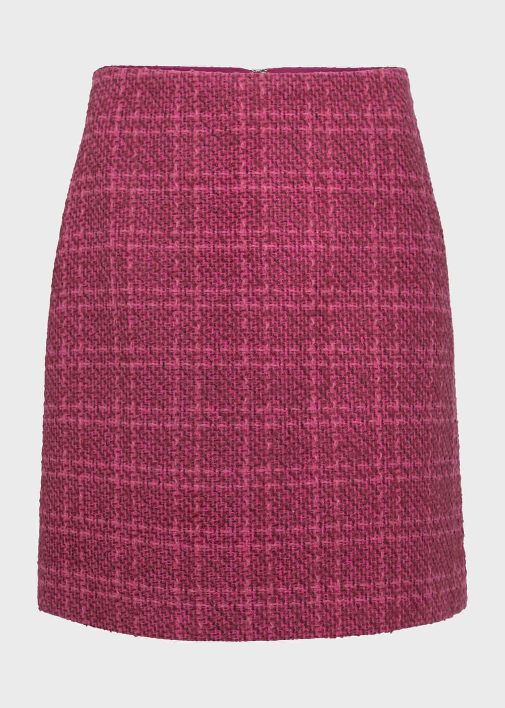 Ramona Tweed Skirt, Berry, hi-res