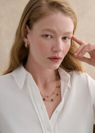 Rosabel Necklace, Gold, hi-res