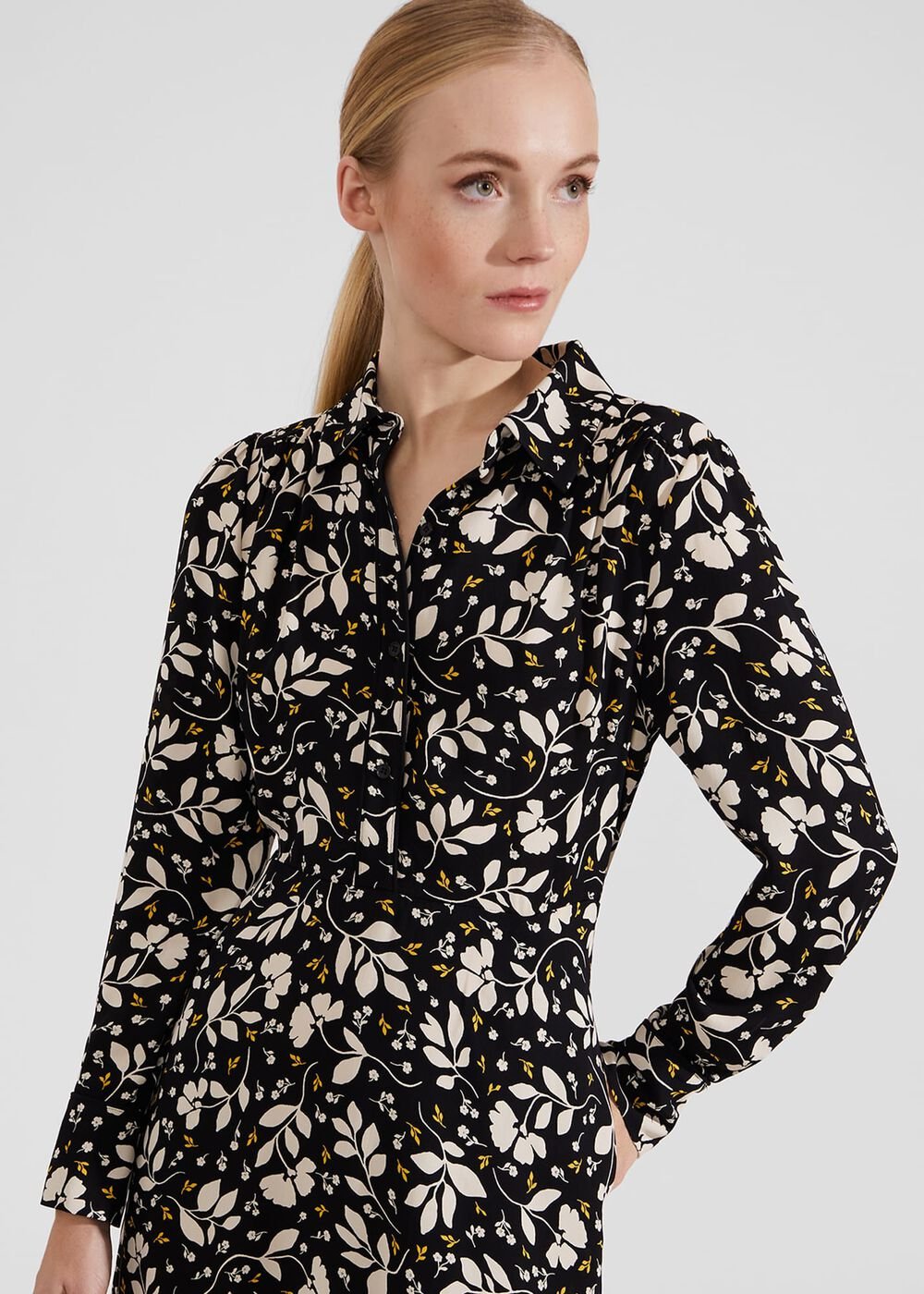 Georgina Dress, Black Multi, hi-res