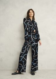 Raya Pants, Navy Multi, hi-res