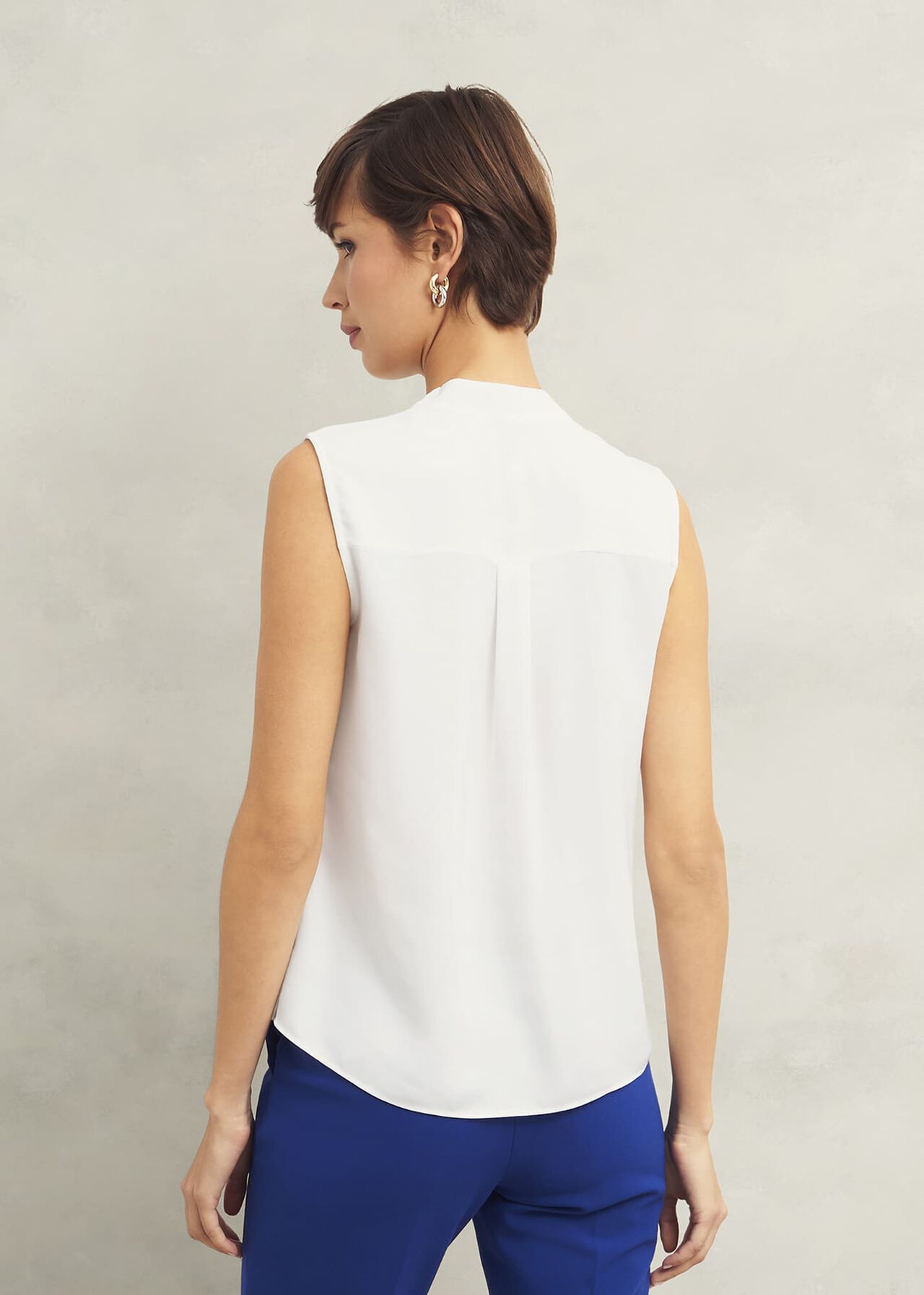 Poppy Blouse, Ivory, hi-res
