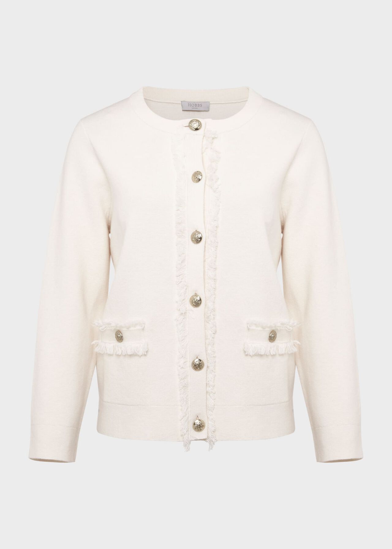 Sairey Cotton Wool Jacket | Hobbs AU