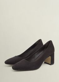 Lily Pumps, Chocolate Brown, hi-res