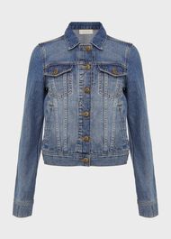 Mariam Jacket, Mid Blue, hi-res