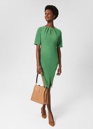 Tillie Dress, Pea Green, hi-res